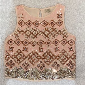 Forever 21 Exclusive Sequin Top